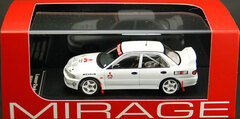 MIRAGE Diecast Model 1/43 Mitsubishi Lancer Evolution 1992 Test Car