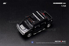 1/64 2008 Hummer H2 SUT Metallic Black