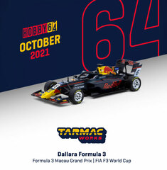 1/64 Dallara formula 3 Formula 3 Macau Grand Prix FIA F3 World Cup 2019