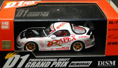 Diecast Mini Car D1GP 1/43 A'PEXi FD3S RX7 '03