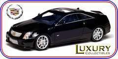 LUXURY Resin Model Car 1/43 Cadillac CTS-V Coupe 2011 (Black Raven)