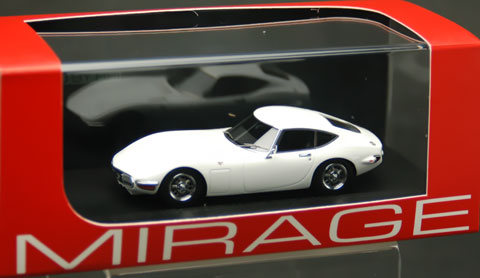 MIRAGE Resin Model 1/43 Toyota 2000GT (MF-12L ) White