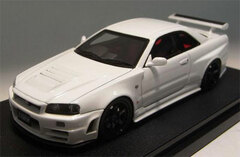 MIRAGE Resin Model 1/43 Nismo R34 GT-R Z-tune White