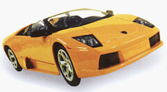 Testors Diecast Pre-painted Assembly Kit 1/24 Lamborghini 2007