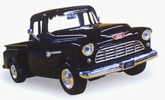 Testors Diecast Pre-painted Assembly Kit 1/24 Chevy Step Side 1955