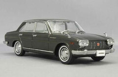 CAM@ Diecast Model - 1/43 1965 Nissan Cedric Custom 6 (130) Black Pearl Gray