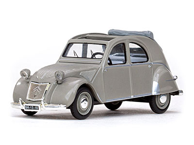 Vitesse Model Car 1/43 Citroen 2CV Belgium (Gray)