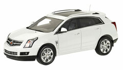 LUXURY Resin Model Car 1/43 Cadillac SRX Crossover 2011 (Platinum Ice)