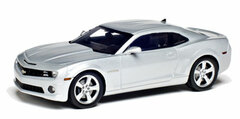 LUXURY Resin Model Car 1/43 Chevrolet Camaro SS Coupe 2011 (Silver Ice Metallic)