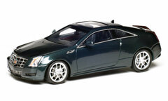LUXURY Resin Model Car 1/43 Cadillac CTS Coupe 2011 (Thunder Gray)