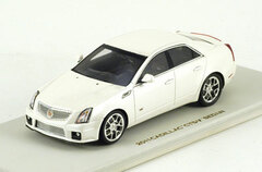 LUXURY Resin Model Car 1/43 Cadillac CTS-V Sedan 2011 (White Diamond)