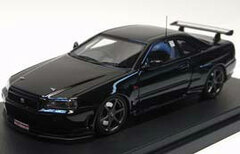 MIRAGE Resin Model 1/43 Nissan Skyline GT-R V-spec Nurburgring Test 1998