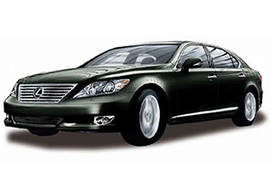 1/18 Lexus LS460 (2010) Black