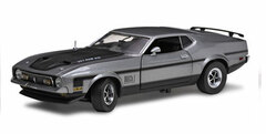 Sunstar Model Car 1/18 1971 Ford Mustang Mach 1 (Silver Gray)