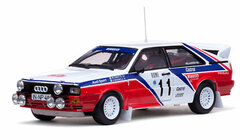 Model Car 1/18 Audi Quatro Rally #11 M.Cinotto/E.Radaelli (Rallye Monte-Carlo 1982)