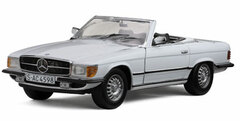 Sunstar Model Car 1/18 1977 Mercedes Benz 350 SL Open Convertible (White)