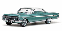 Sunstar Model Car 1/18 1961 Chevrolet Impala Sports Coupe (Green)