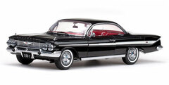 Sunstar Model Car 1/18 1961 Chevrolet Impala Sports Coupe (Black)