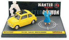 Brumm Diecast Complete Model 1/43 Fiat 500F w/Lupin the 3rd 