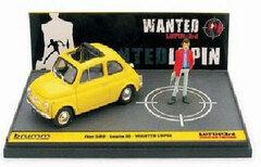 Brumm Diecast Complete Model 1/43 Fiat 500F w/Lupin the 3rd 