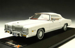 1/43 Cadillac Eldorado Closed Convertible 1976 (200th National Foundation Anniversary Model) WHITE