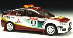 1/43 Mitsubishi Lancer Evolution X 2007 Rally Japan Safety Car Hideaki Miyoshi/ Che-Hsuan