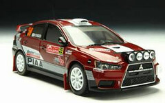 1/43 Mitsubishi Lancer Evolution X 2008 Rally Japan No.59