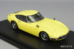 MIRAGE Resin Model 1/43 Toyota 2000GT Early Production Type Velatrix Yellow