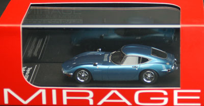 MIRAGE Resin Model 1/43 Toyota 2000GT (Twilight Turquoise)