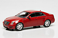 LUXURY Resin Model Car 1/43 Cadillac CTS Sports Sedan 2011 (Crystal Red)