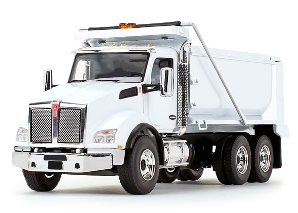 1/50 Kenworth T880 Dump Truck (White)