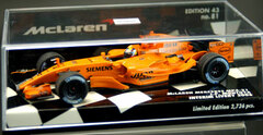 PMA 1/43 McLaren Mercedes MP4/21 Test #4