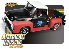 American Muscle Diecast Mini Car 1/18 1956 Ford F-100 Ratrod Pickup Trcuk