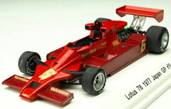 Reve Collection Complete Resin Model 1/43 Lotus 78 1977 Japan GP #6 Driver: G.Nilsson
