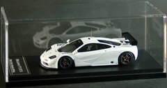 MIRAGE Diecast Model 1/43 McLaren F1 GTR (Plain Color Model: White)