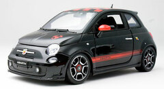 Bburago Mini Car 1/18 Abarth 500 (2008) Black