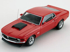 Post Hobby Custom Model Car 1/43 Ford Mustang BOSS 429 1970 (Red)