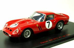 Red Line Complete Mini Car 1/43 Ferrari 330 GTO 1962 Le Mans 24 Hours Race