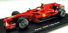 Red Line Complete Mini Car 1/43 Ferrari F2008 2008 Japan GP #2 Driver: F. Massa
