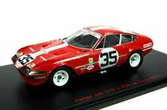 Red Line Complete Mini Car 1/43 Ferrari 365 GTB/4 1972 Le Mans 24 Hours Race