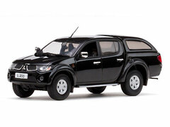 Vitesse Model Car 1/43 Mitsubishi L200 Sports Hardtop Removable (Black)