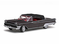 Sunstar Model Car 1/18 1959 Mercury Park Lane Close Convertible (Black)
