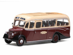 Sunstar Model Car 1/24 1949 Bedford OB COACH (British Railways, Ivory/ Navy)