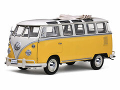 Sunstar Model Car 1/12 1962 Volkswagen Samaba Bus (White/ Yellow)