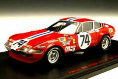 Red Line Complete Mini Car 1/43 Ferrari 365 GTB 1972 Le Mans 24 Hour Race 6th Place