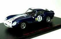 Red Line Complete Mini Car 1/43 Ferrari 250 Experimental 1962 Lemans 24 Hours Race 6th Place