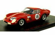 Red Line Complete Mini Car 1/43 Ferrari 250 GTO 1963 Daytone Continental Winner