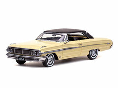 Sunstar Model Car 1/18 1964 Ford Galaxie 500 XL Hardtop (Black/ Slight Yellow)