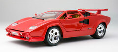 Bburago Mini Car 1/18 Lamborghini Countach LP5000 Quattro Valvole Red