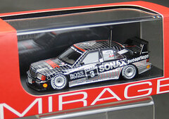 MIRAGE Resin Model 1/43 Mercedes Benz 190E (#3) 1992 DTM